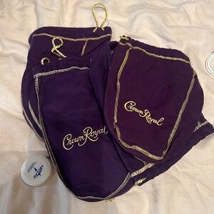 CROWN ROYAL BAG PURPLE 750ML